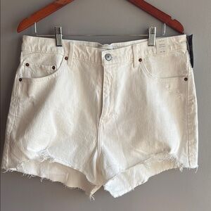 NWT Abercrombie & Fitch The Mom Short High Rise Women's Shorts Size 16